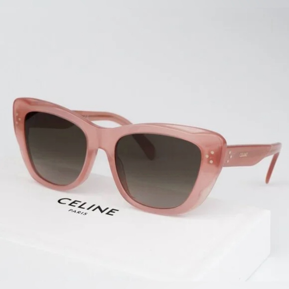 CELINE CL40199I 74K Pink / Gradient Cat Eye Sunglasses